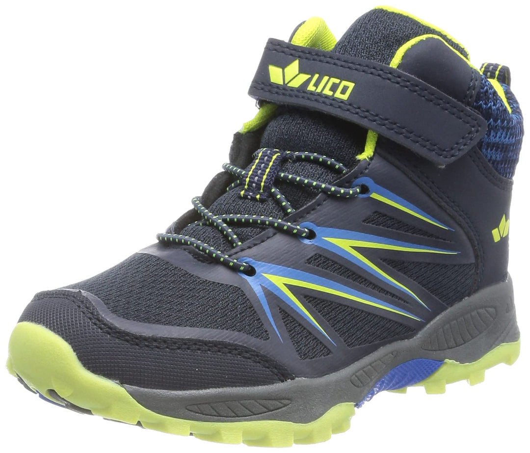Lico Unisex Kinder Fernley Vs Traillaufschuhe 32 EU Marine Lemon Blau, 32 EU Marine Lemon Blau