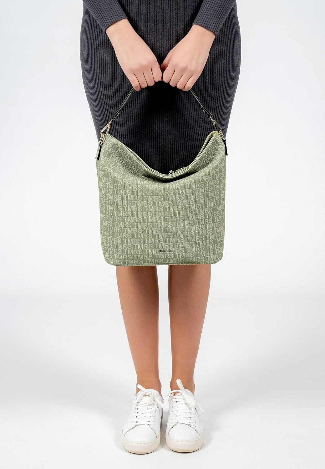Tamaris Beutel Grace 31434 Damen Handtaschen Print Einheitsgrösse Sage, Einheitsgröße Sage