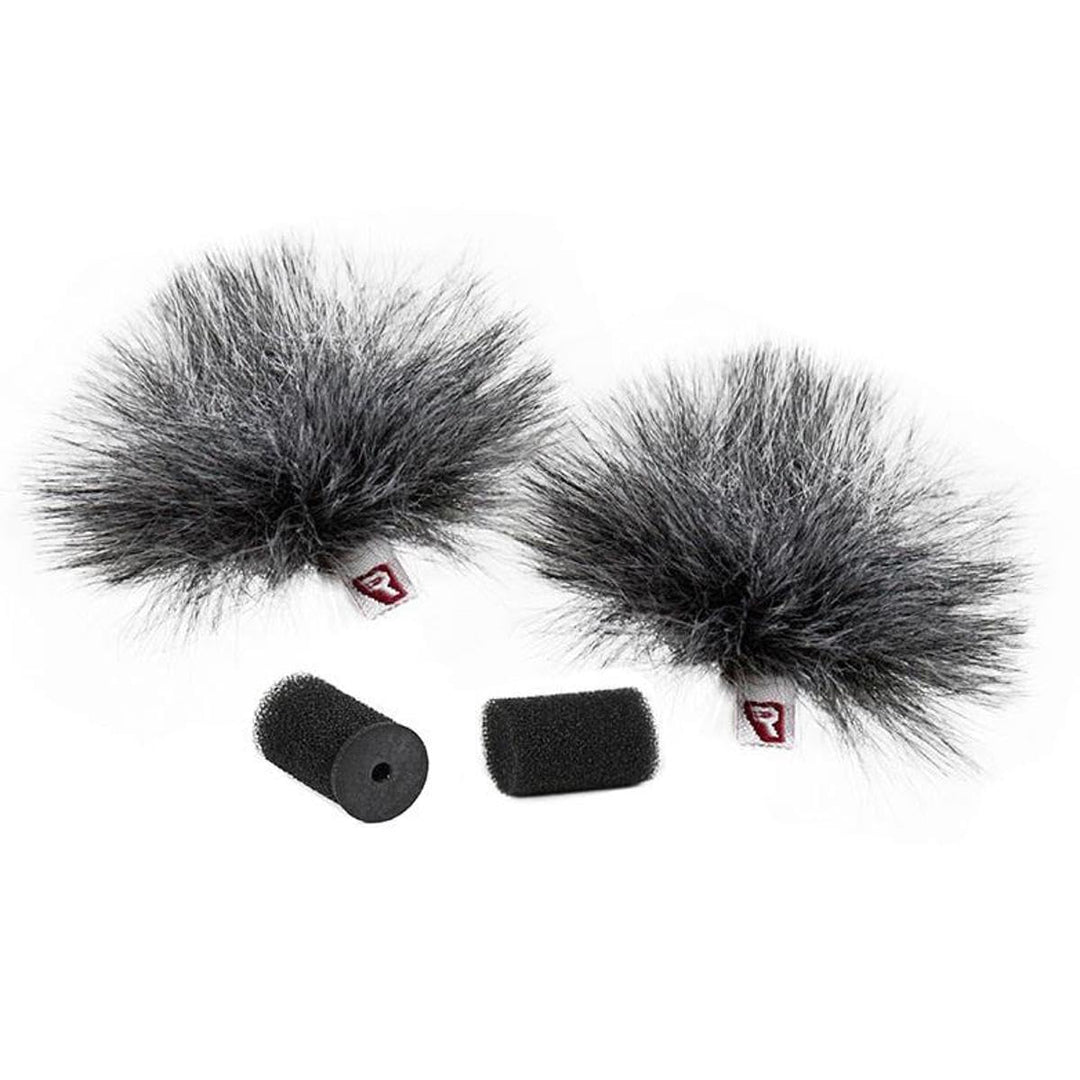 Rycote 065556 Windjammer/Windschutz für Ristretto Lavalier-Mikrofon, Grau