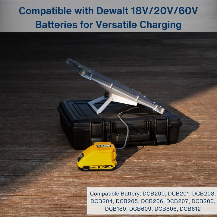 Batteriebetriebenes Ladegerät für Starlink Mini, kompatibel mit DeWalt-Batterien, 60 W 20 V/3 A Ausg