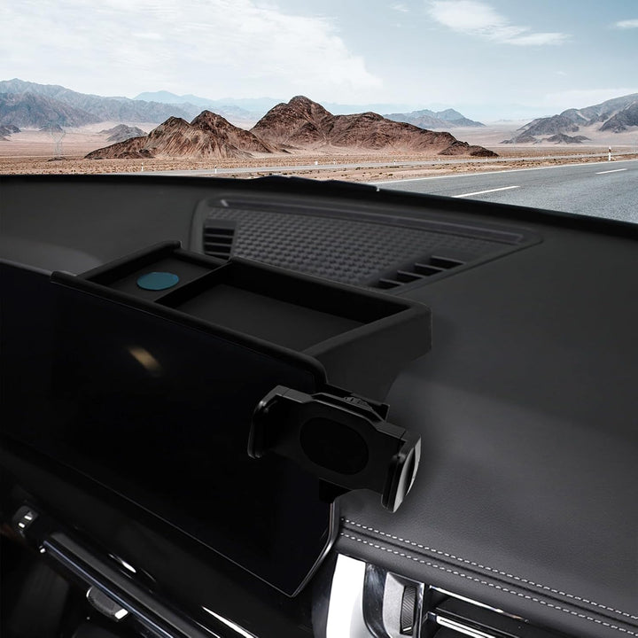 TTCR-II Kompatibel mit BMW X1 Handyhalterung Navigations Bildschirm Rücken Organizer Tablett Smartph