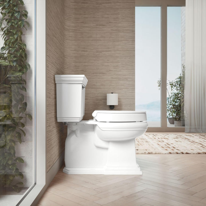 Kohler Hyten Toilettensitz, verlängert, mit Absenkautomatik, Weiss Elongated Weiss, Elongated Weiss