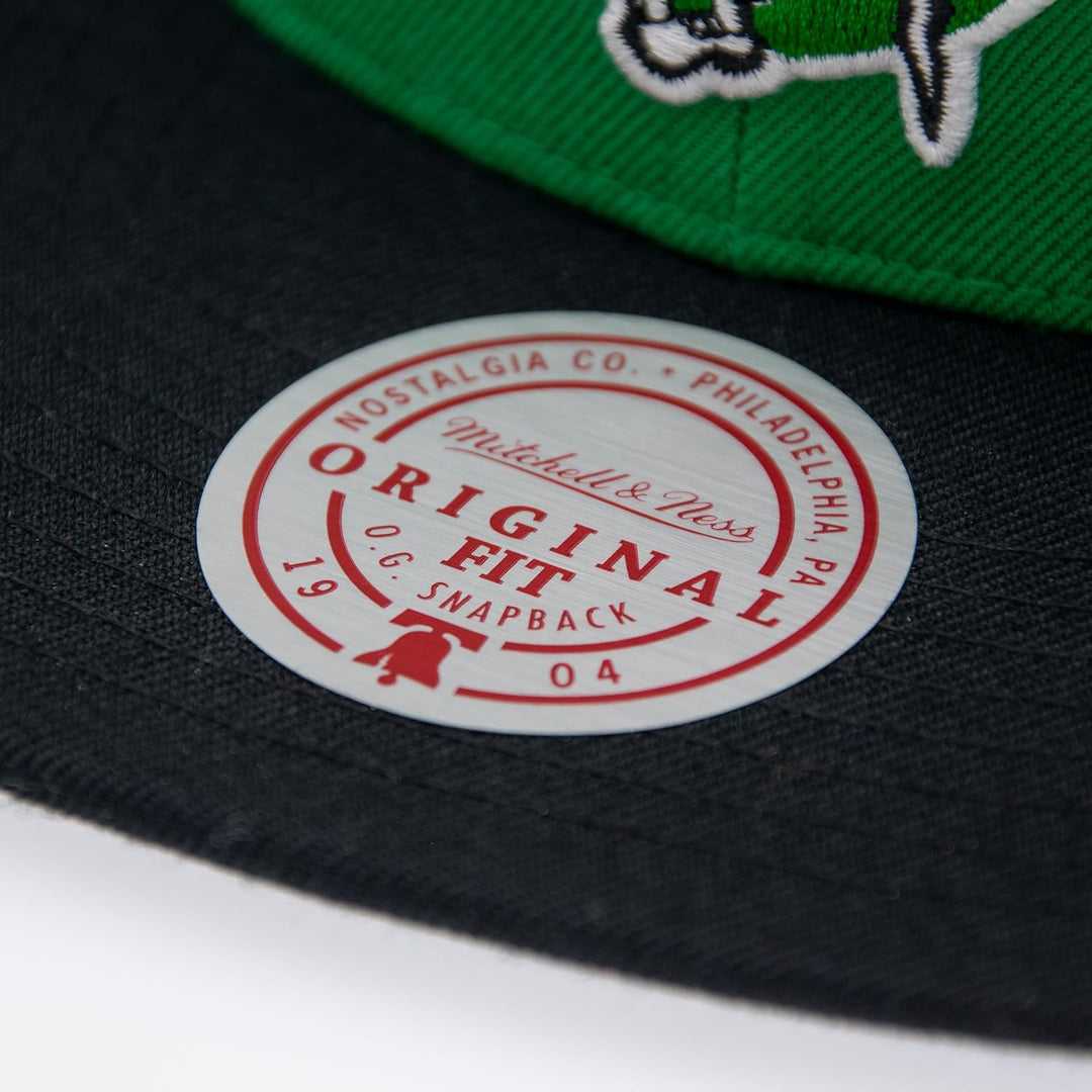 Mitchell & Ness Team Arch Basecap mit Snapback Verschluss - NBA/Hardwood Classics Einheitsgrösse Bos