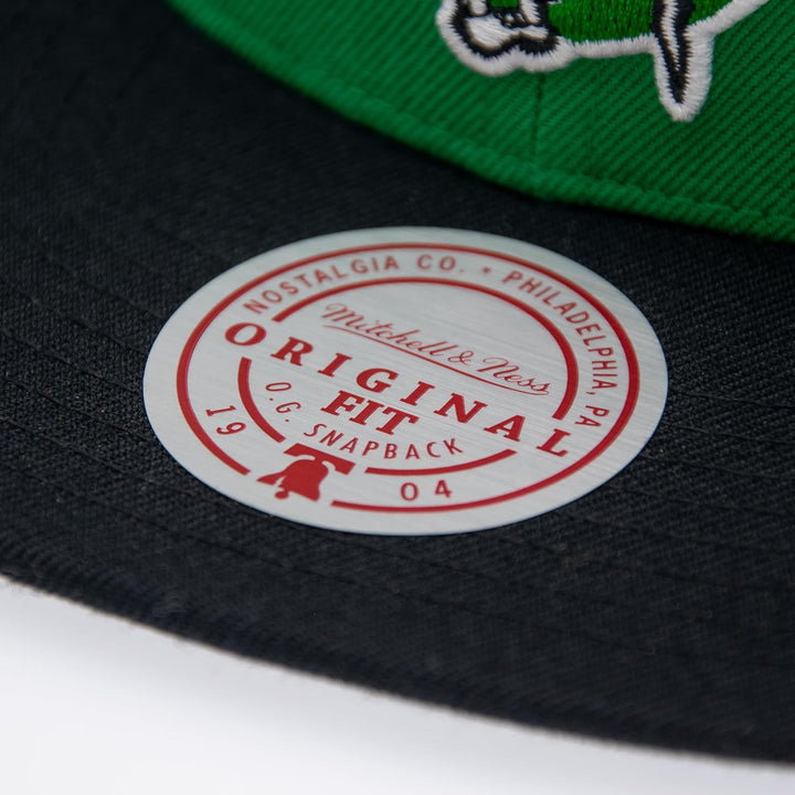 Mitchell & Ness Team Arch Basecap mit Snapback Verschluss - NBA/Hardwood Classics Einheitsgrösse Bos
