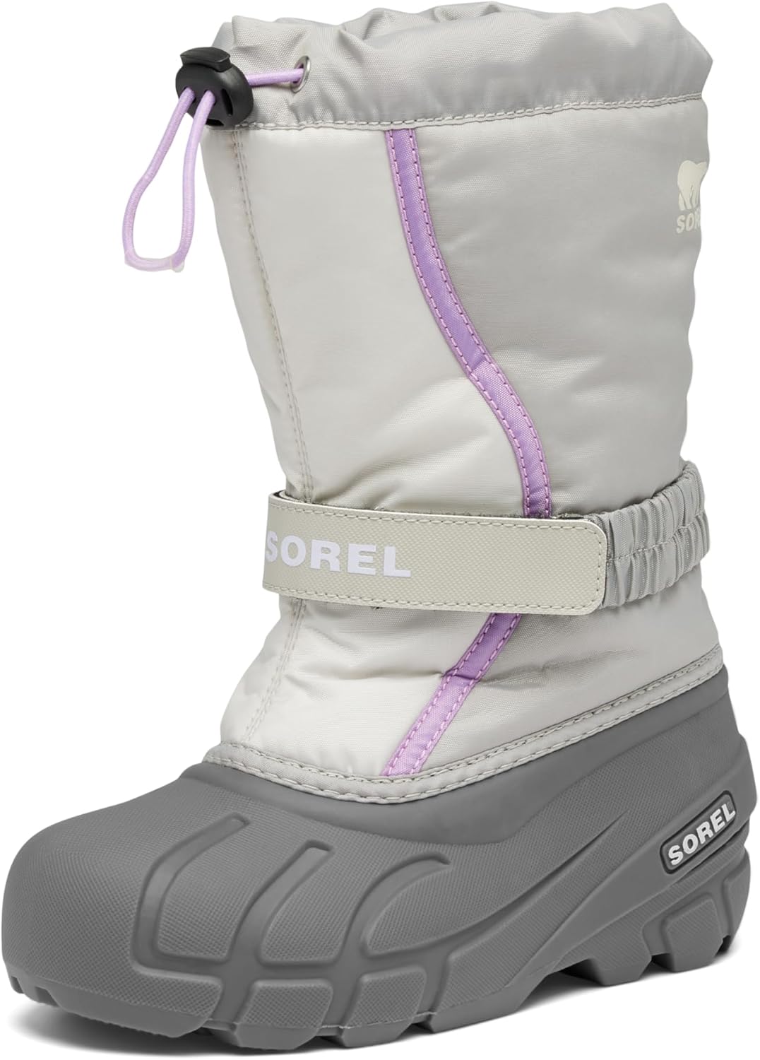 Sorel Unisex Kinder Childrens Flurry Boot Stiefel 30 EU Dove Euphoric Lilac, 30 EU Dove Euphoric Lil