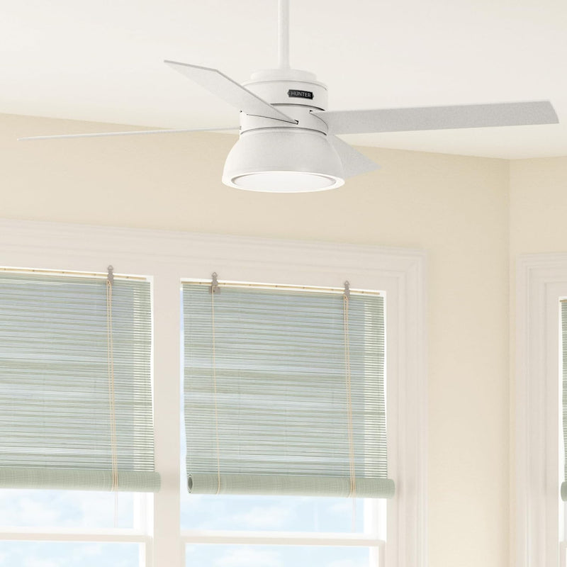 HUNTER DECKENVENTILATOR Loki, 132 cm, Deckenventilator für den Innenbereich mit Beleuchtung und Fern