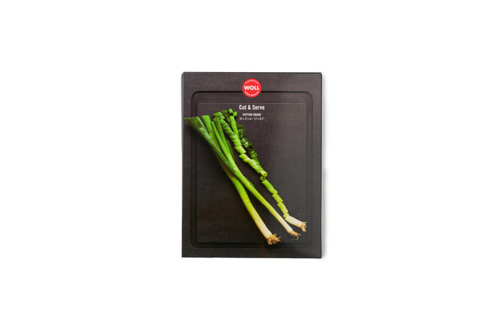 Woll Cut &amp; Serve Schneidebrett, 30 x 22 cm, 7 mm hoch, aus FSC-zertifiziertem Papierverbundstoff, BP