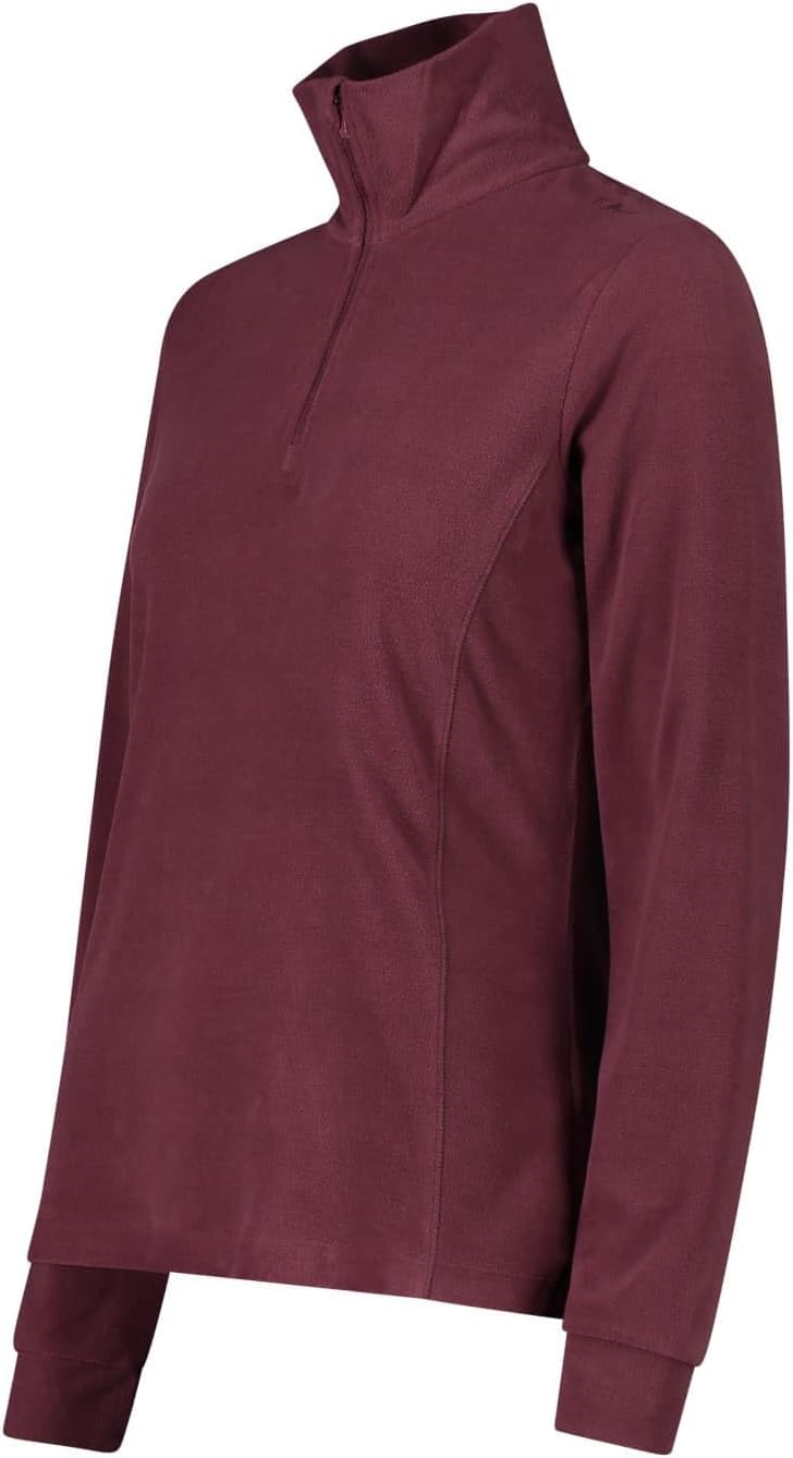 CMP Damen Maglia in Pile Arctic Fleece Sweatshirt 3XL Burgund, 3XL Burgund