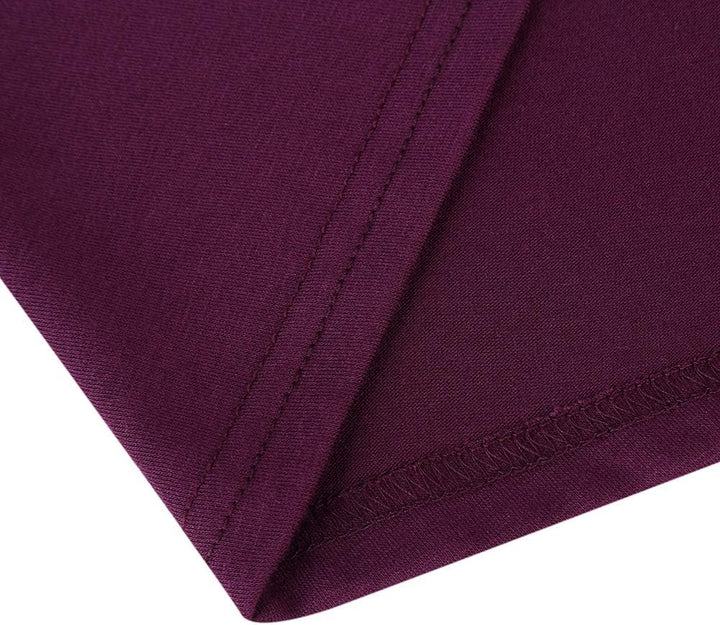 KOJOOIN Damen Umstandskleid Schwangerschafts Kleid für Schwangere Stillkleid V-Ausschnitt Langarm mi