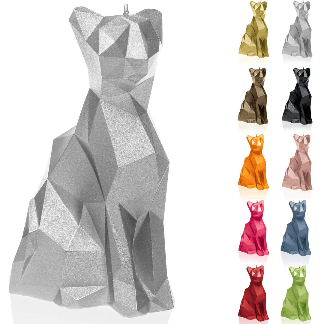 Candellana Handmade Cat Low-Poly Kerze Geschenk- Lustig - Dekorative Kerze - Home Décor - Geschenke