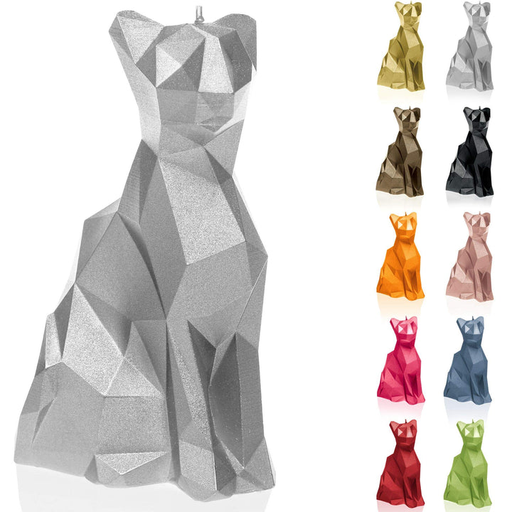 Candellana Handmade Cat Low-Poly Kerze Geschenk- Lustig - Dekorative Kerze - Home Décor - Geschenke