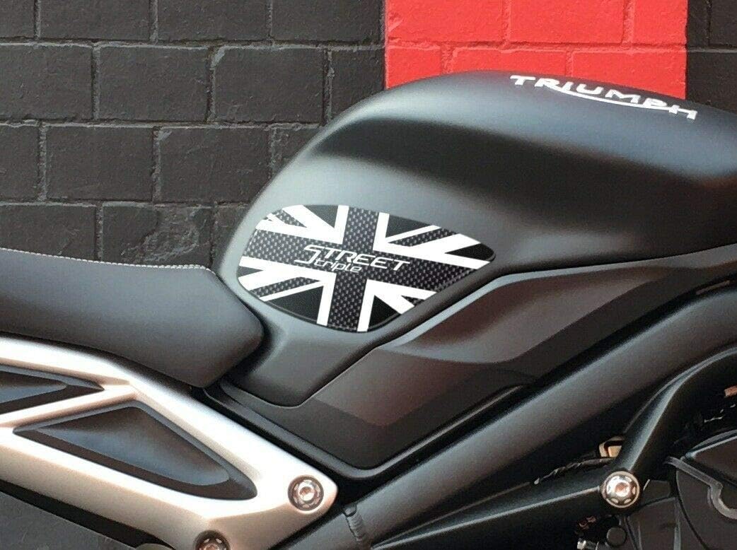 labelbike - 3D Aufkleber KIT für Motorrad-Tank-kompatibel Triumph Street Triple 2013-2020