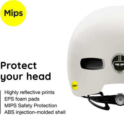 Nutcase Street MIPS Fahrradhelm 'Creme', M