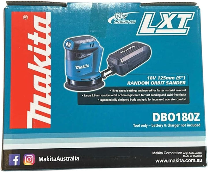 Makita BBO180Z 18V Exzenterschleifer Solo