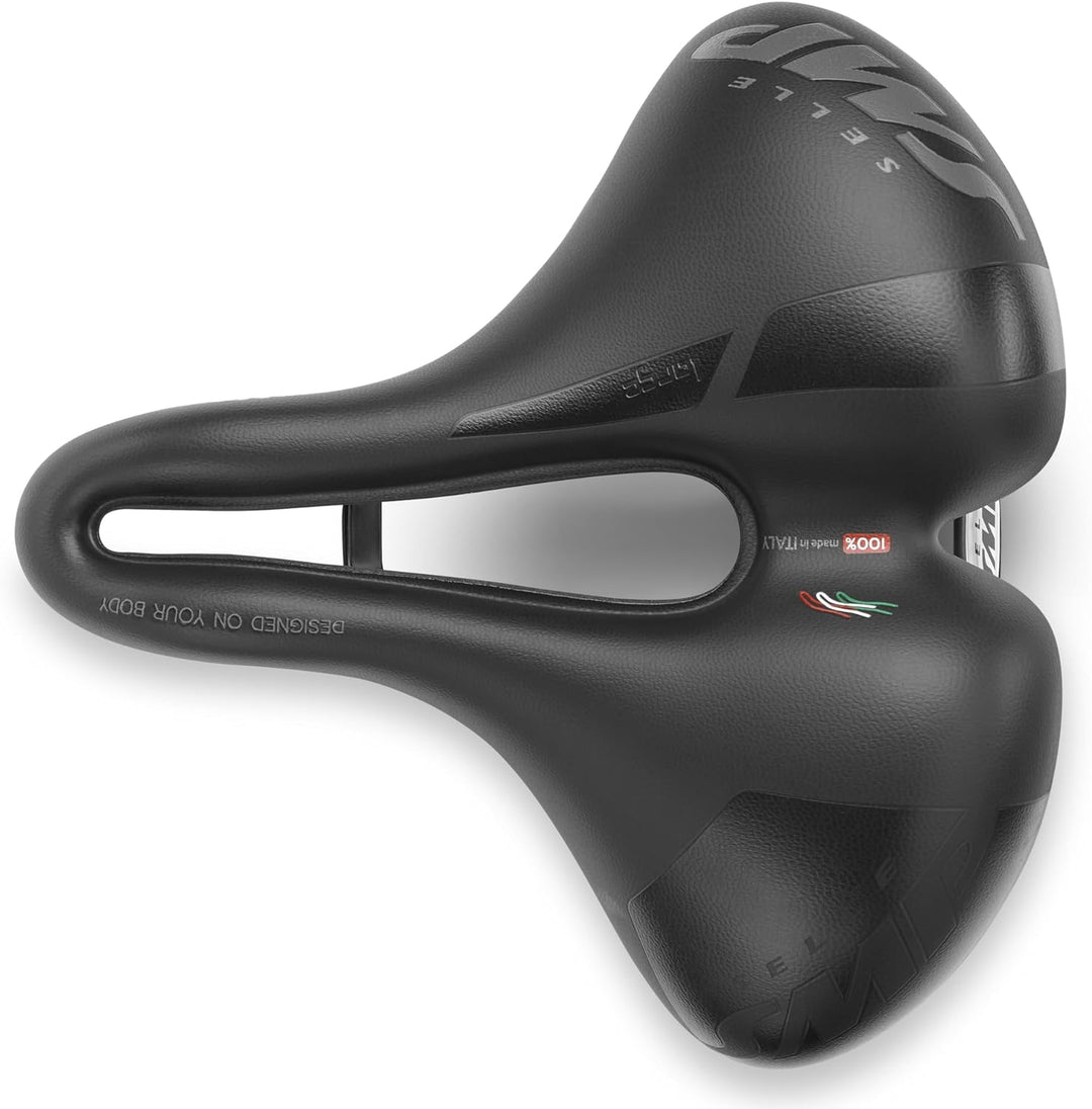 SMP Unisex – Erwachsene Martin Touring Sattel, Schwarz, Einheitsgrösse