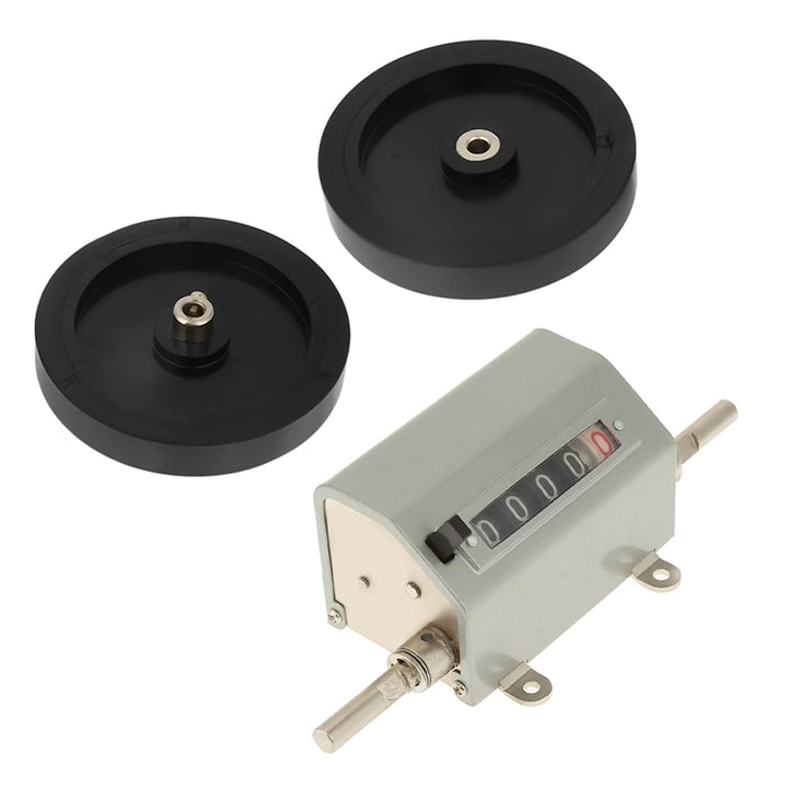 Zähler Rolling Wheel Digits 0-9999.9 Längenzähler Messlänge, max. Geschwindigkeit 350 U/min Grau Res