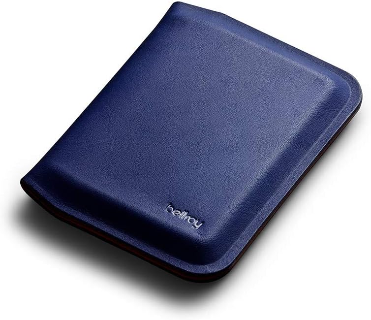 Bellroy Apex Slim Sleeve (Schlanke Faltbare Leder-Brieftasche mit RFID-Schutz) - Indigo, Indigo