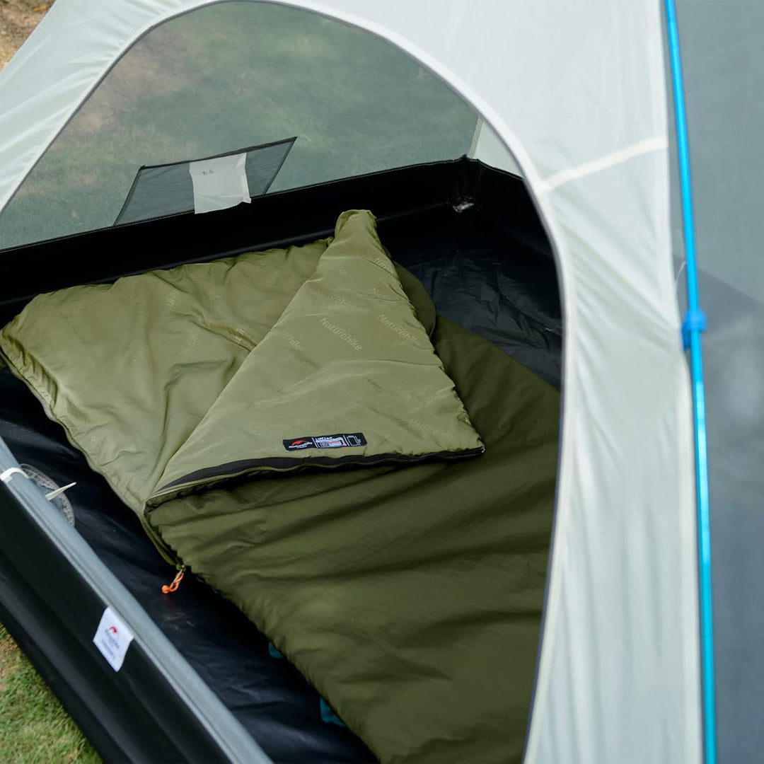 Naturehike Schlafsack Ultraleicht Mini Kleines Ultraleicht 760g für 3 Jahreszeiten mit 205 x 85cm zu