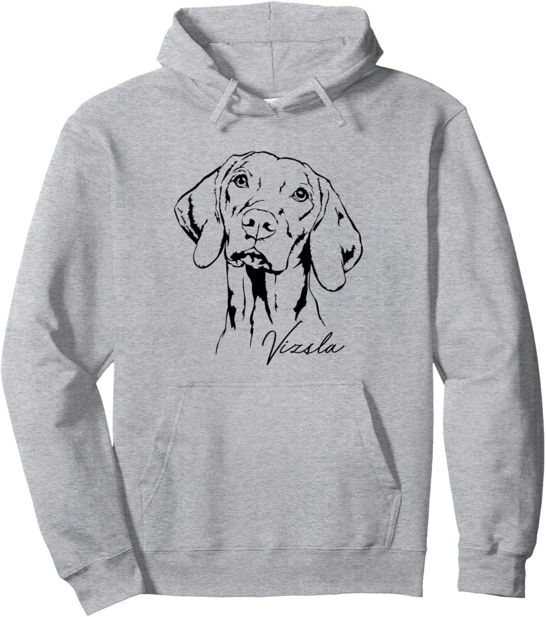 Magyar Vizsla Jagdhunde Hundeportrait Hunde Wilsigns Pullover Hoodie