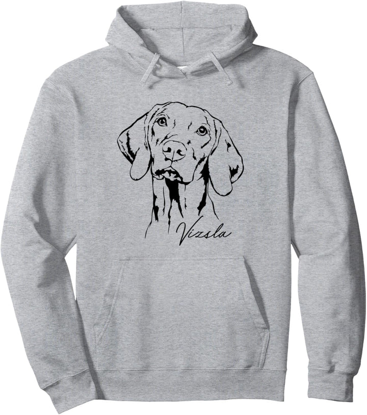 Magyar Vizsla Jagdhunde Hundeportrait Hunde Wilsigns Pullover Hoodie