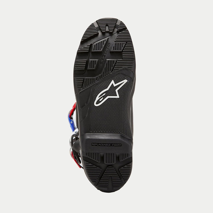 Alpinestars Motocross-Stiefel Tech 7 Enduro Drystar Schwarz/Grau | Sportlicher Offroad-Schutz 39.5 E