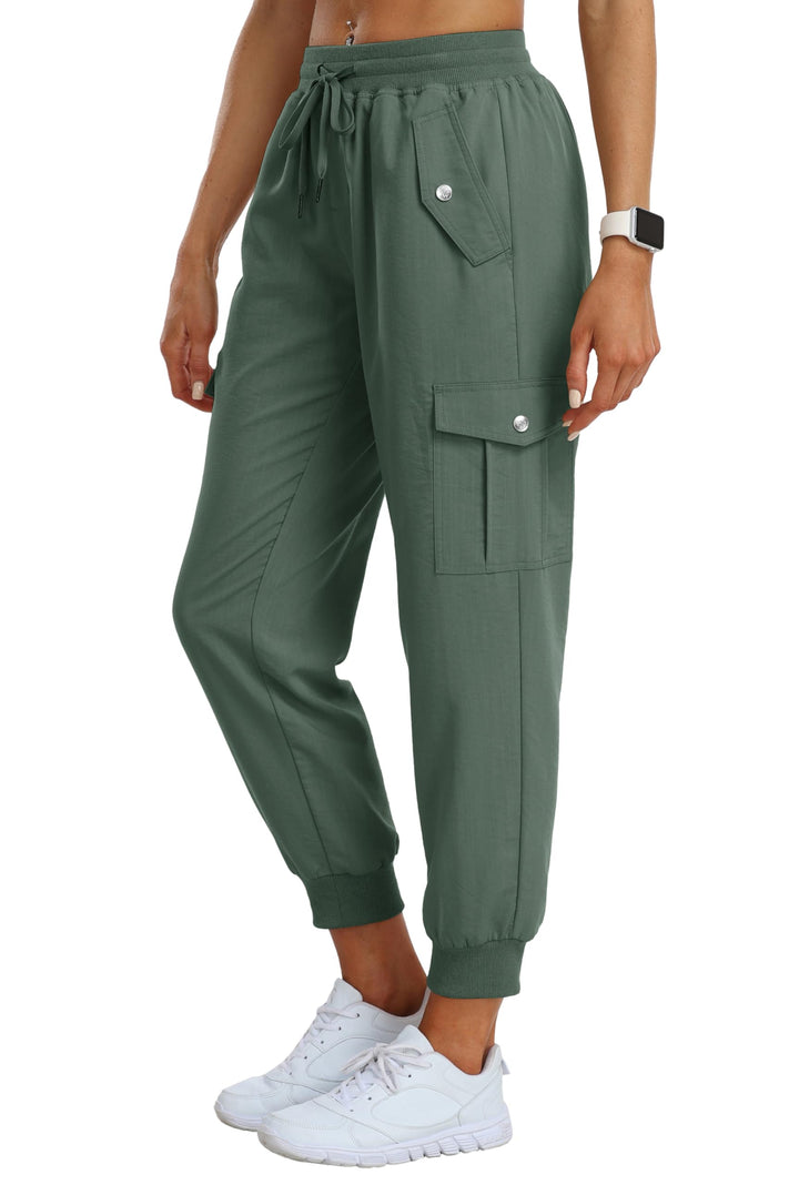 JINSHI Hosen Damen Cargohose Wanderhose Leichte Jogginghose Freizeithose Funktionshose Outdoorhose m