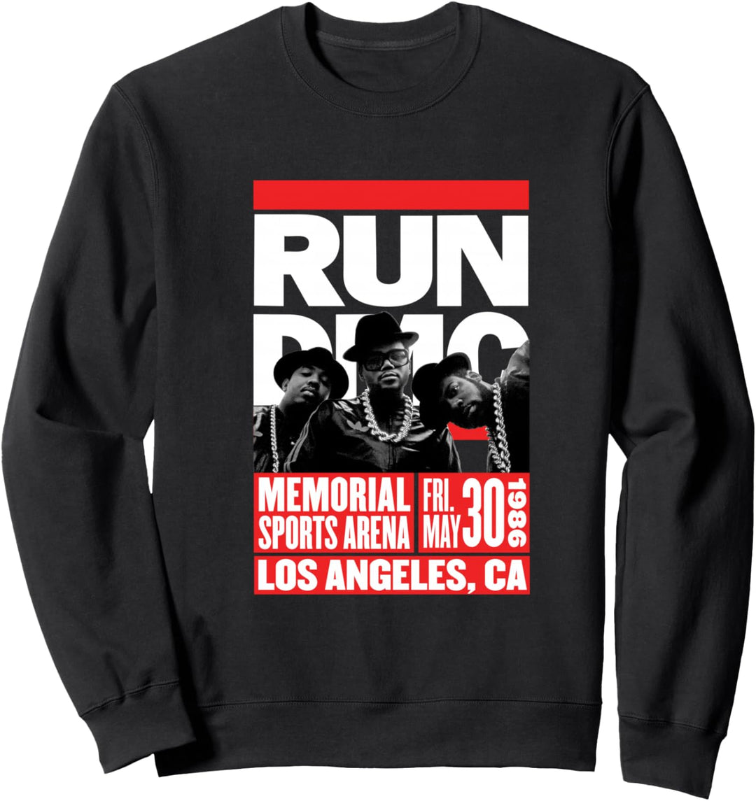 RUN DMC LA Tour Ticket Stub Sweatshirt