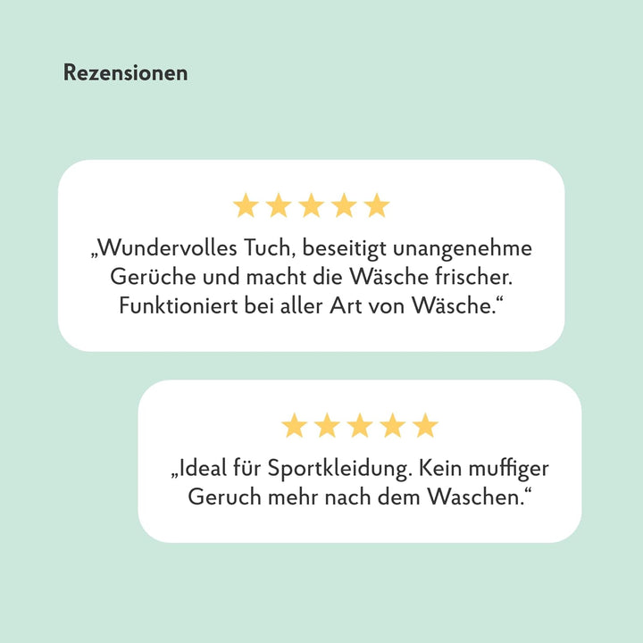 HAKA Silbertuch, gegen Bakterien und Schweiss, ab 20 Grad, geeignet für Allergiker