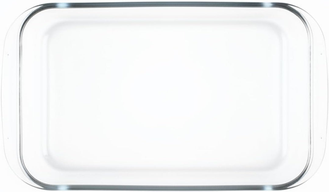Ibili 480734 Bräter Ofen ECKIG Kristall 34 x 21, Rot 100 x 15 x 1,8 cm, 100 x 15 x 1,8 cm