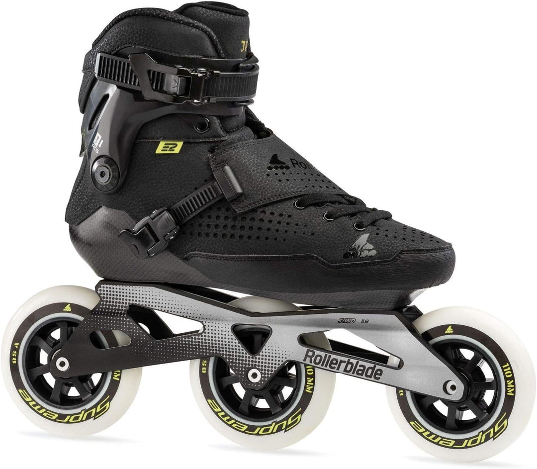 Rollerblade Unisex Jugend E2 110 Inlineskate 305 Schwarz, 305 Schwarz