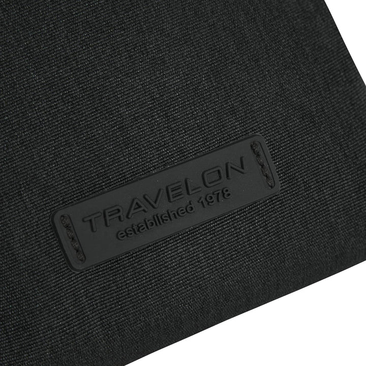 Travelon Unisex-Adult Mini Diebstahlschutz Umhängetasche Schwarz, Schwarz