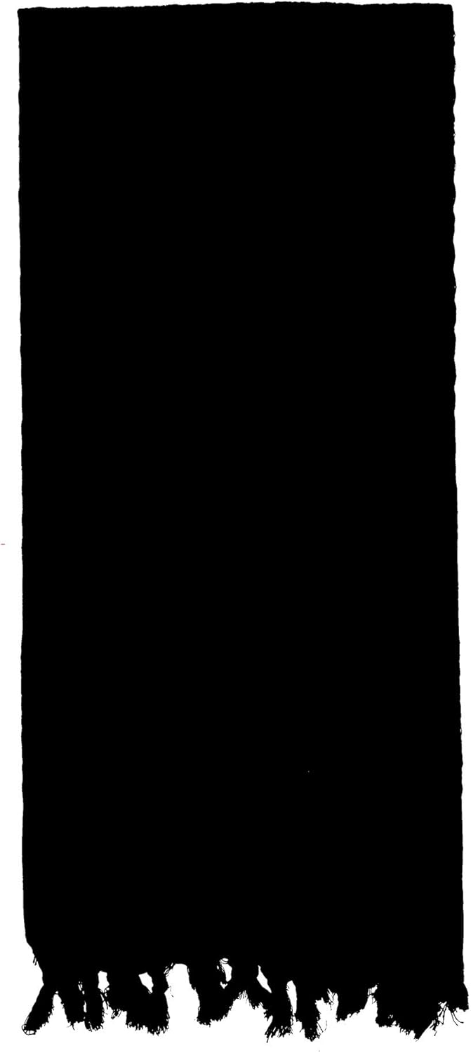 ROTHCO Solid Color Shemagh-Tactical Desert Scarf Schwarz, Schwarz