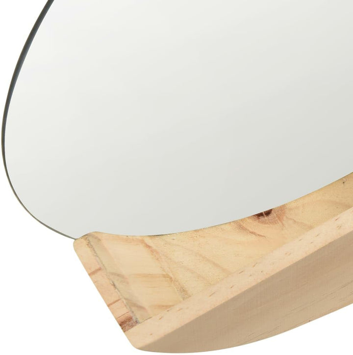VXL Wandspiegel aus massivem Kiefernholz, 35 cm