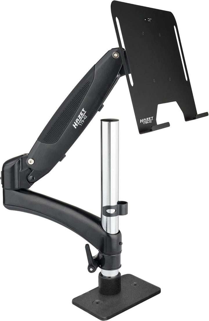 Hazet Laptop-Halter 179N-42, komplett mit VESA 75/100 und Klettband, Tragkraft 5 kg, passend Werksta