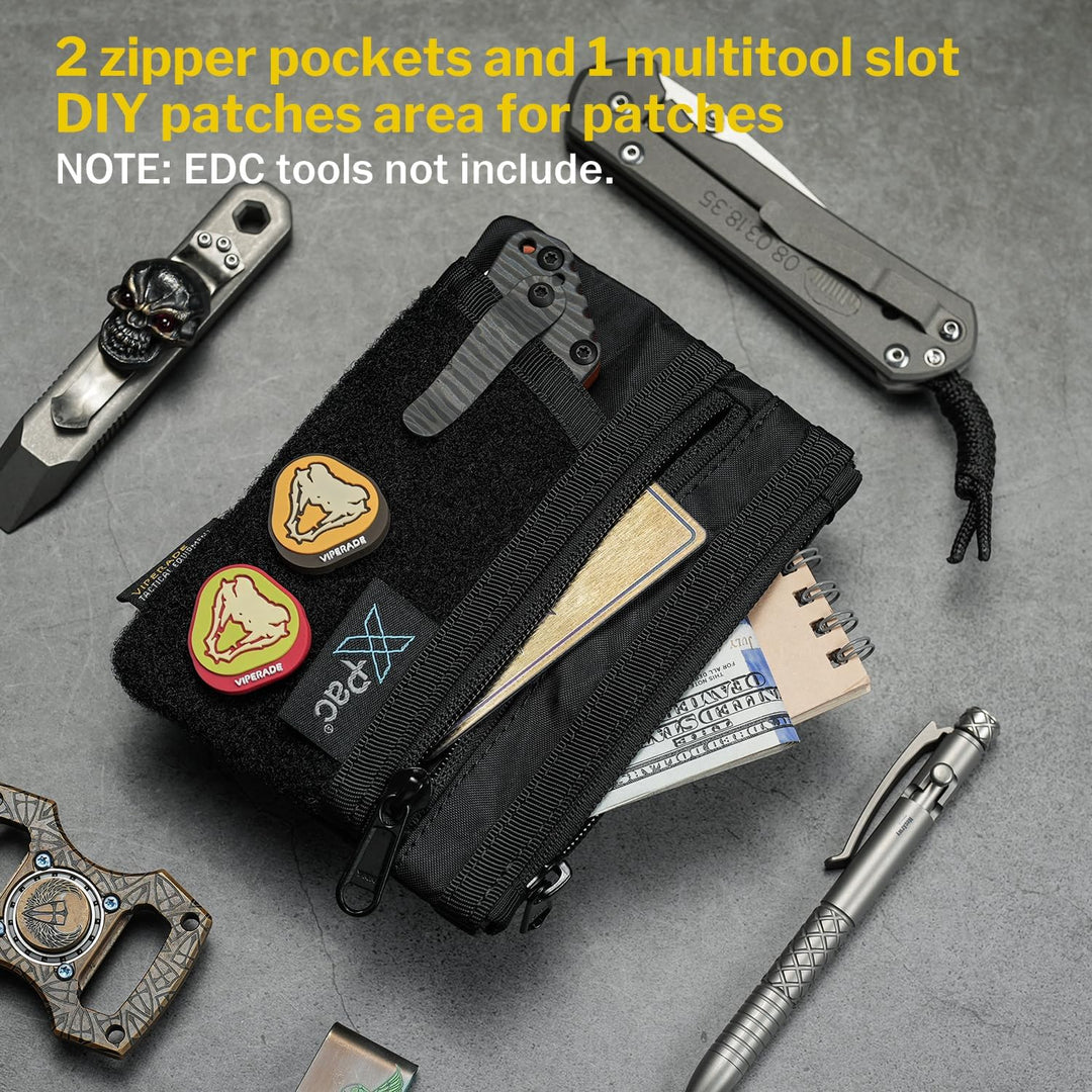 VIPERADE VE16 EDC Pouch Klein EDC Organizer Werkzeugtasche mit 7 Taschen,EDC Organizer Tasche für He