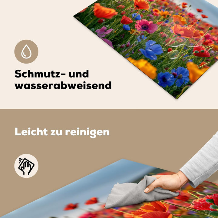Herdabdeckplatte Einteilig Küche Ceranfeld Abdeckplatte Cerankochfeld Abdeckung Induktionskochfeld S