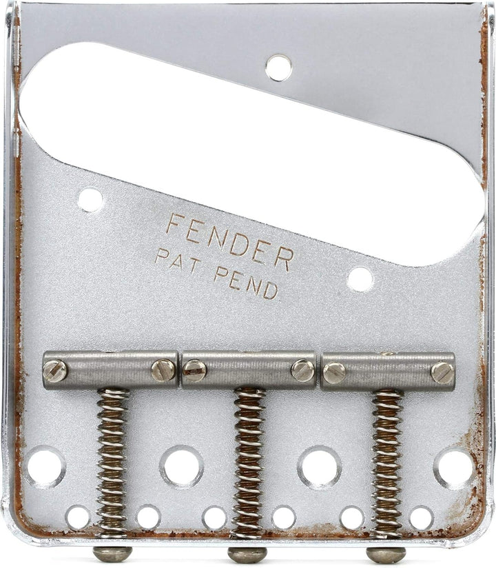 Fender Road Worn® Tele® Brückenbaugruppe Brücke Telecaster, Brücke Telecaster