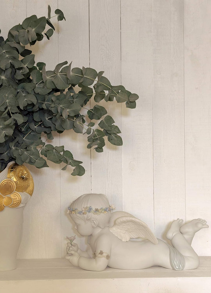 LLADRÓ Figur Mein Geliebter Engel. Kleiner Engel. Porzellan.