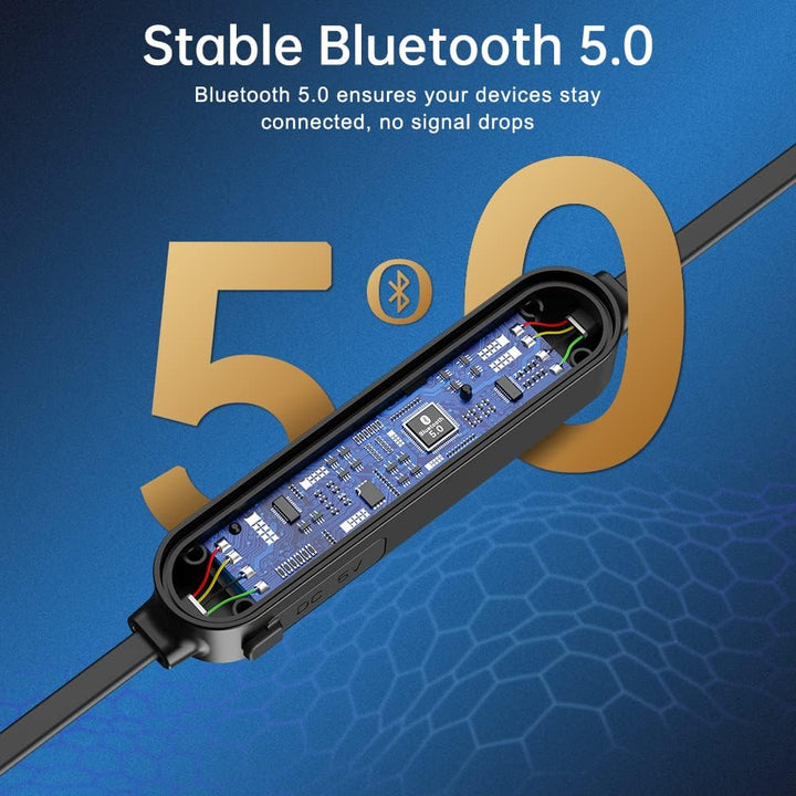 Bluetooth Kopfhörer, Kopfhörer Kabellos Bluetooth 5.0 Sport In Ear Kopfhörer mit Mikrofon, 20 std Sp