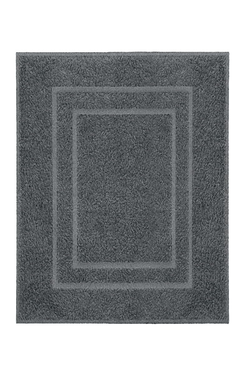 Kleine Wolke 3006114377 Plaza Badteppich 60 x 80 cm Baumwolle, Baumwolle, Grau, 20x20x5 cm, 40044782