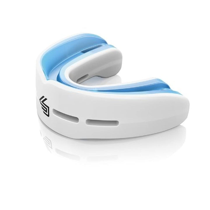 Shock Doctor Nano Double Mundschutz Double Zahnschutz Weiss, Double Zahnschutz Weiss