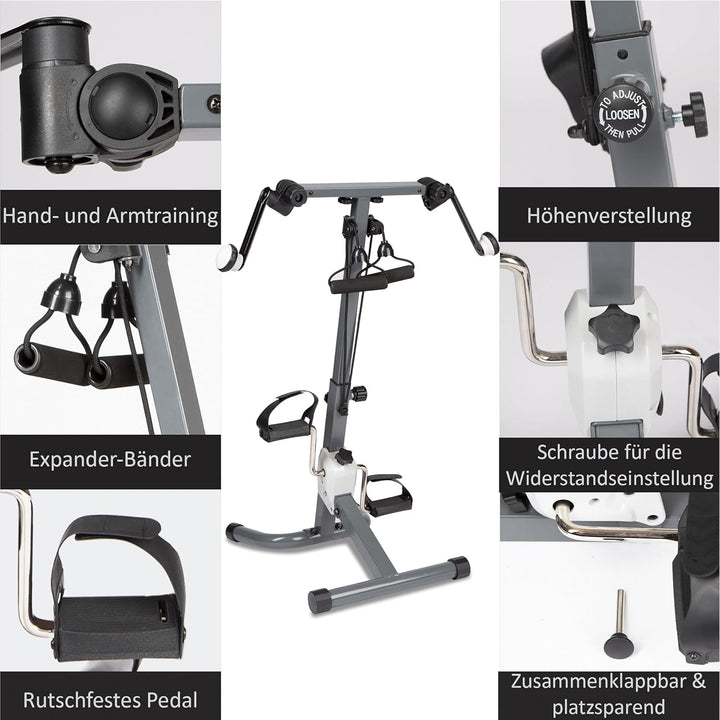 3in1 Heimtrainer Ganzkörpertrainer Kraftstation | trainert Oberkörper, Arme und Beine | ideal für de