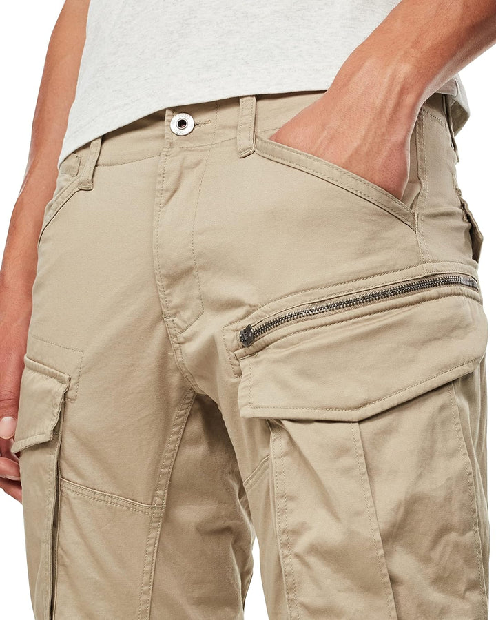 G-STAR RAW Herren Rovic Zip 3D Straight Tapered Hose 30W / 32L Beige (Dune 5126-239), 30W / 32L Beig