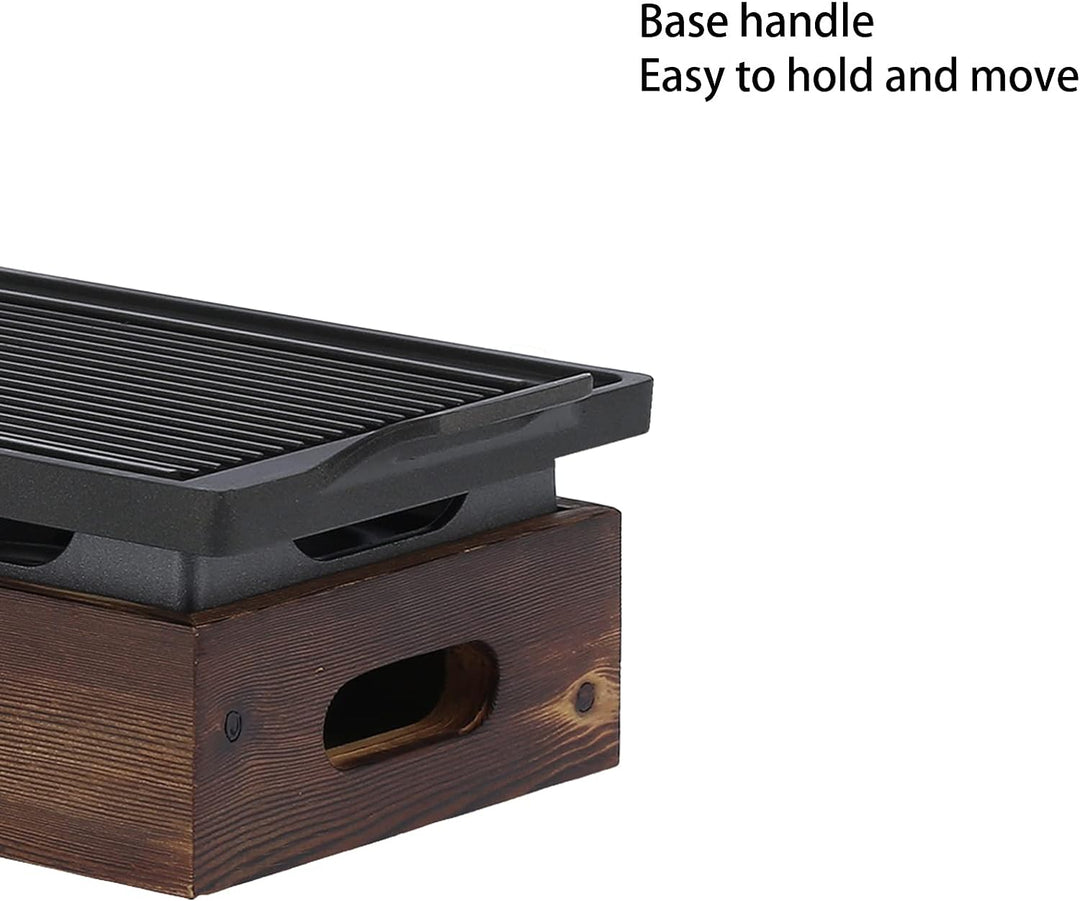 MOUMOUTEN BBQ-Grillpfanne, BBQ-Grill Im Japanischen Stil, Multifunktions-Grill-Backblech, Rauchfreie