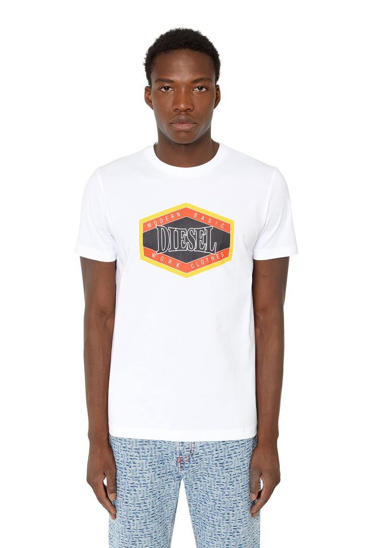 Diesel Herren T-Shirt M 100-0 Grad, M 100-0 Grad
