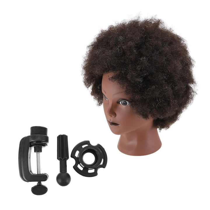 Ipetboom Kurze Haare Perücken 1Stk Kunstkopfmodell aus echtem Haar Kurze haar mannequin kopf Kosmeti