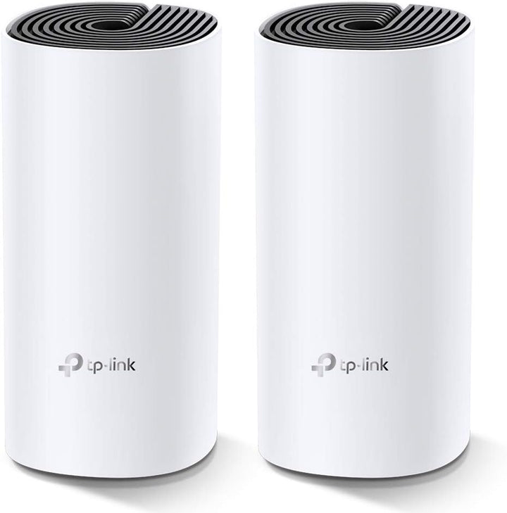 TP-Link Deco M4 Mesh WLAN Set (2er Pack), AC1200 Dual Band Router & Repeater, 2x Gigabit Ports für j