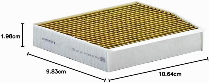 MANN-FILTER FP 26 007 Innenraumfilter – FreciousPlus Biofunktionaler Pollenfilter – Für PKW, FP