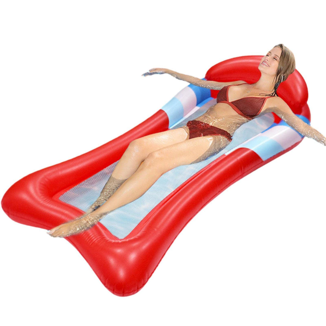 Luftmatratze Pool, Aufblasbarer Schwimmsessel, Pool Spielzeug Luftmatratze Wasser, Wasser Party Spie