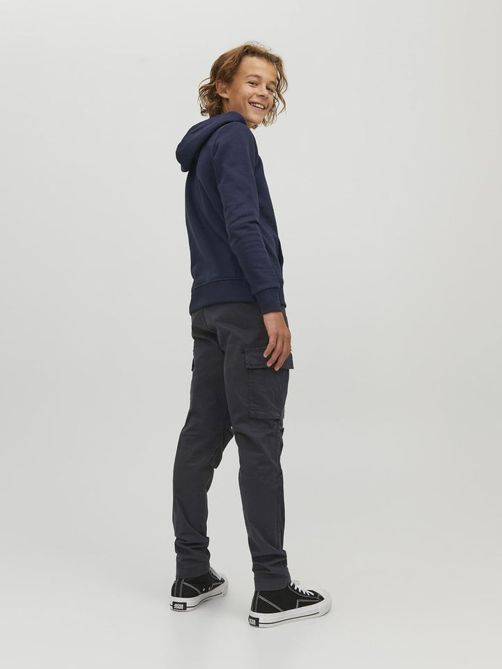 JACK & JONES Jungen Jpstace Jjtucker AMA Jnr Cargohose 146 Schwarz, 146 Schwarz
